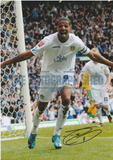 Jermaine Beckford Hand Signed League One Promotion Photo COA Proof Leeds United