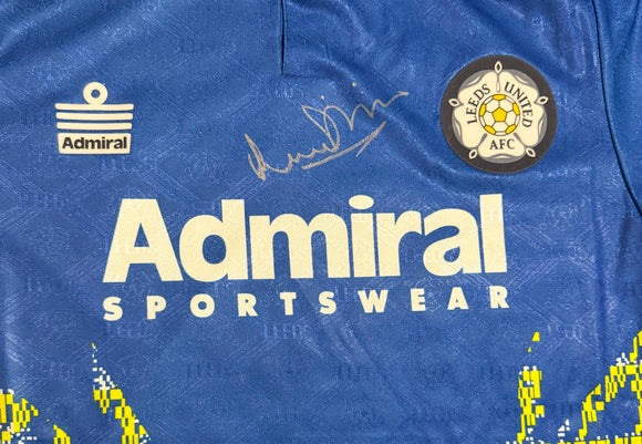 Howard Wilkinson 1993 Hand Signed Leeds United Shirt