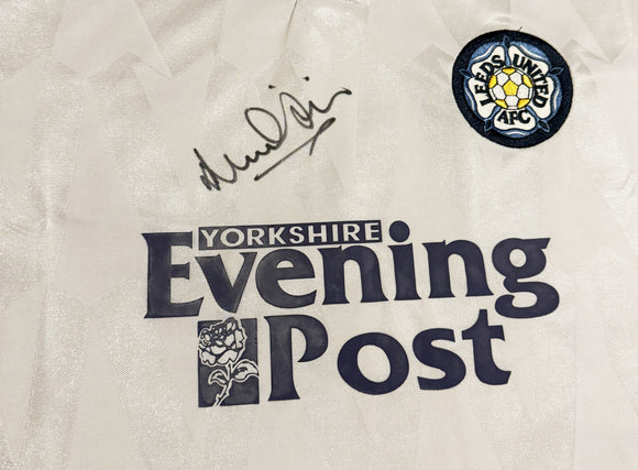 Howard Wilkinson 1992 Hand Signed Leeds United shirt