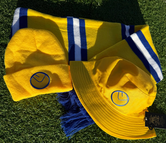 Smiley Leeds United Bucket Hat Yellow