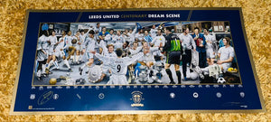 Jermaine Beckford signed Leeds United Centenary Dream Scene COA Proof